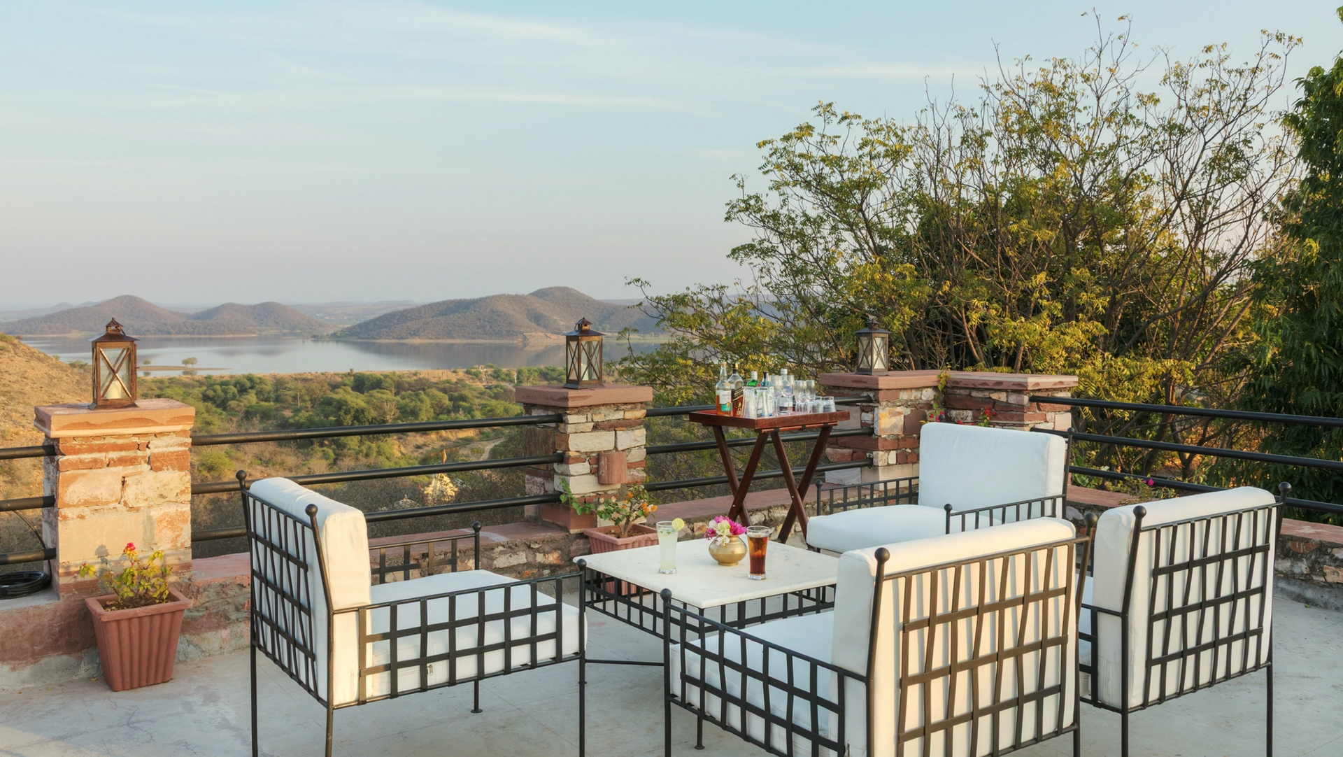 Evenings at the fort