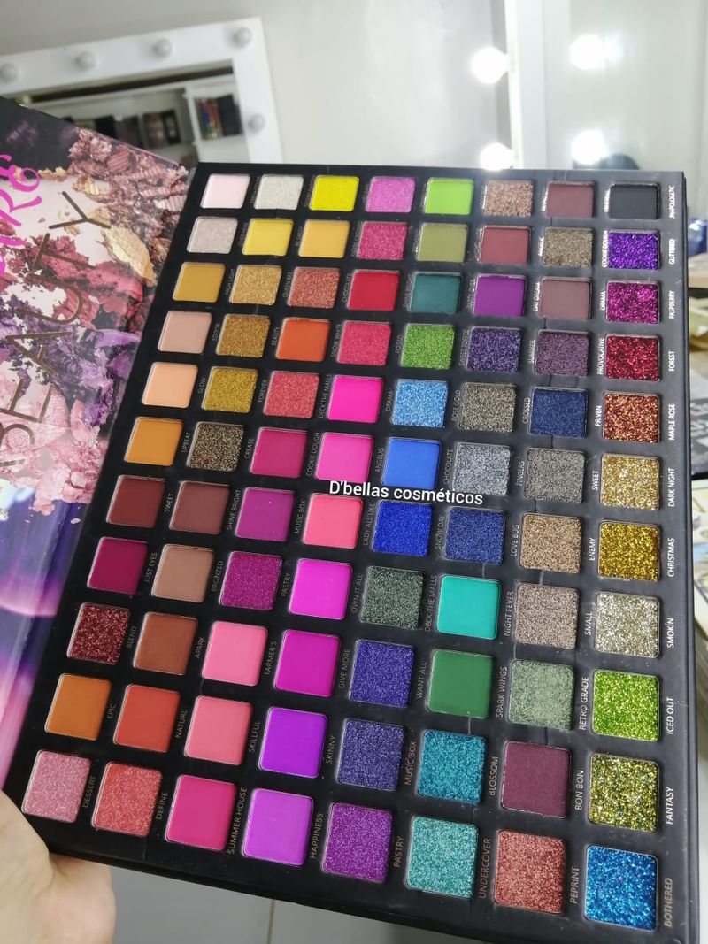 Paleta de sombras de 88 tonos