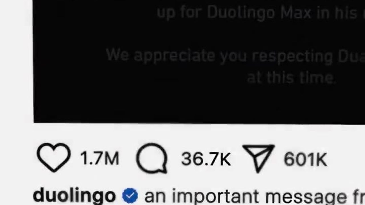 Still from Duolingo