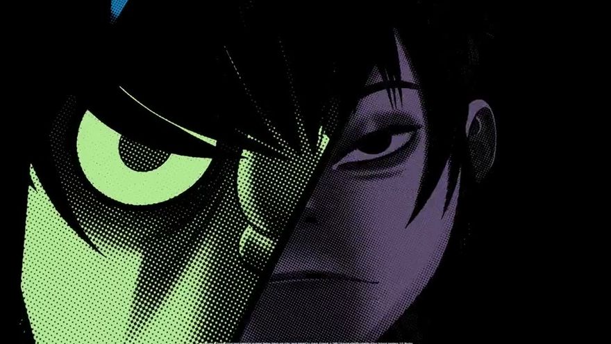 Still from Gorillaz - She's My Collar