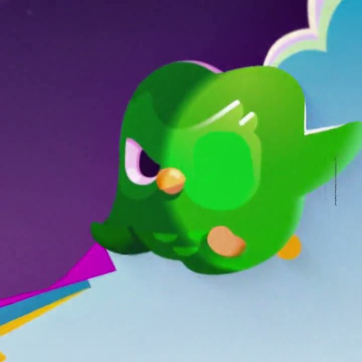 Still from Duolingo