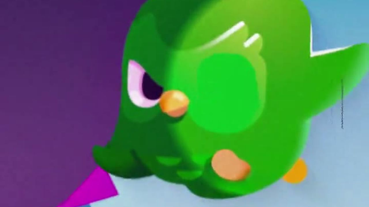 Still from Duolingo