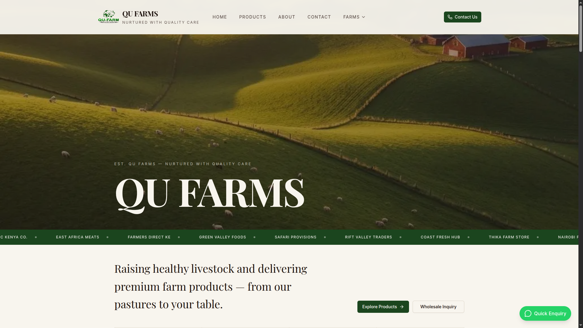 QU Farms Limited