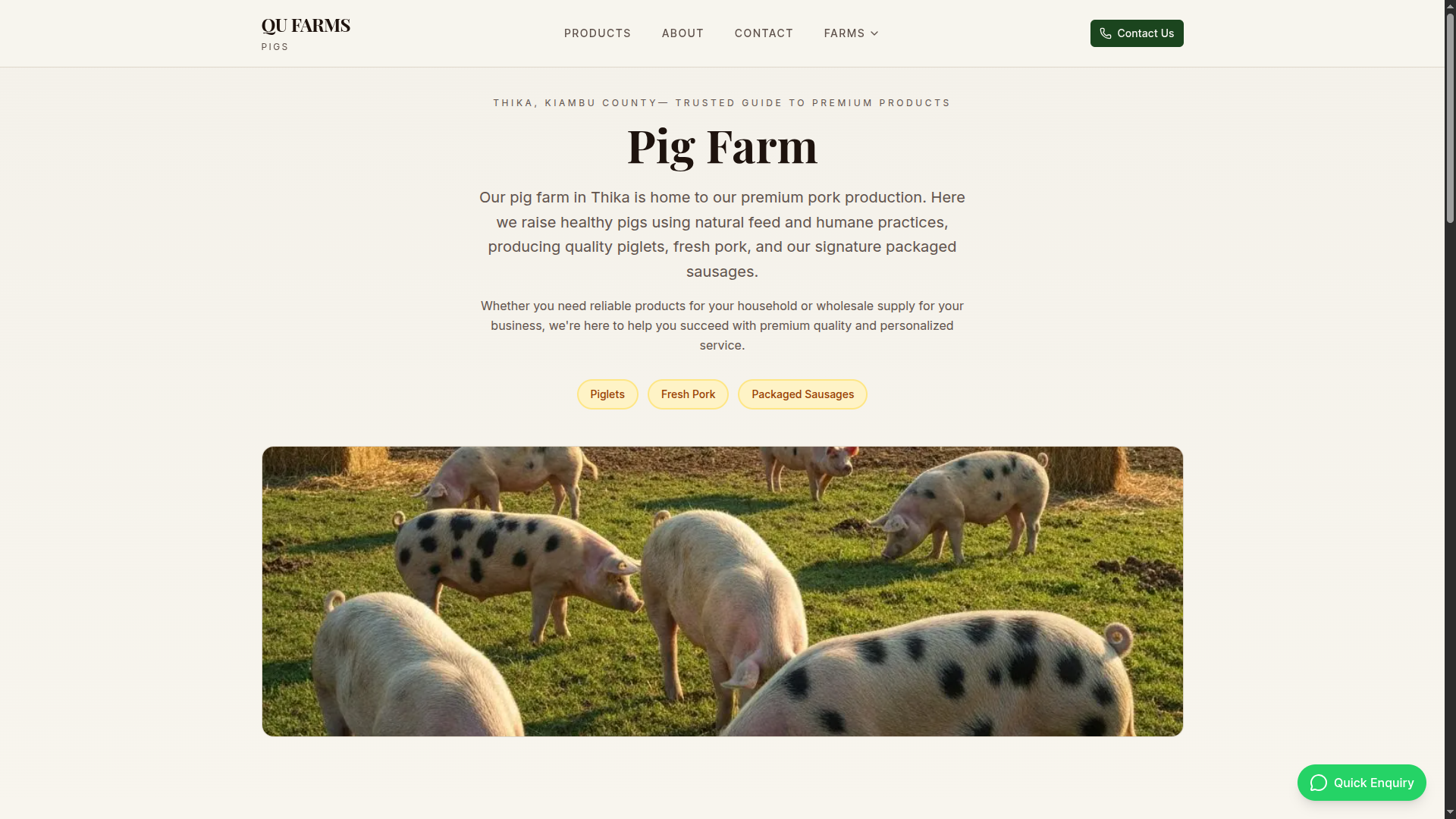 QU Farms Limited screenshot 4