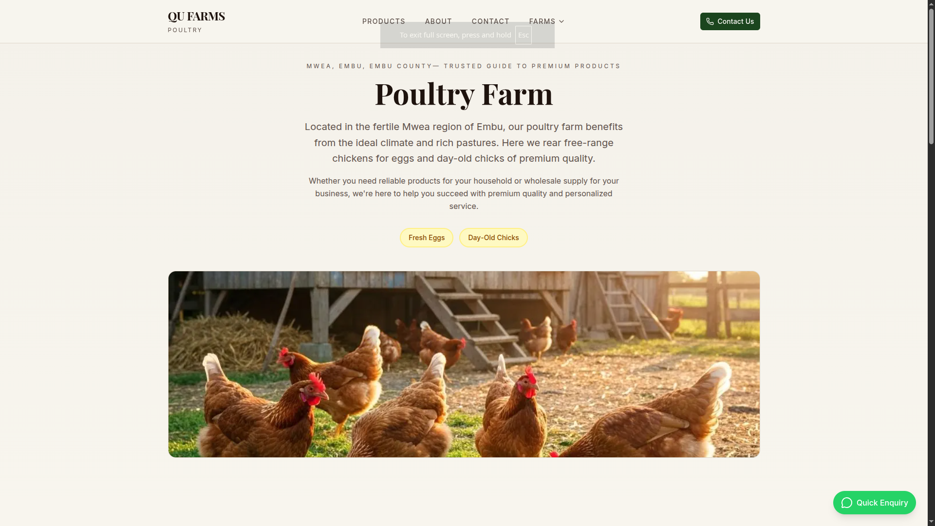 QU Farms Limited screenshot 6