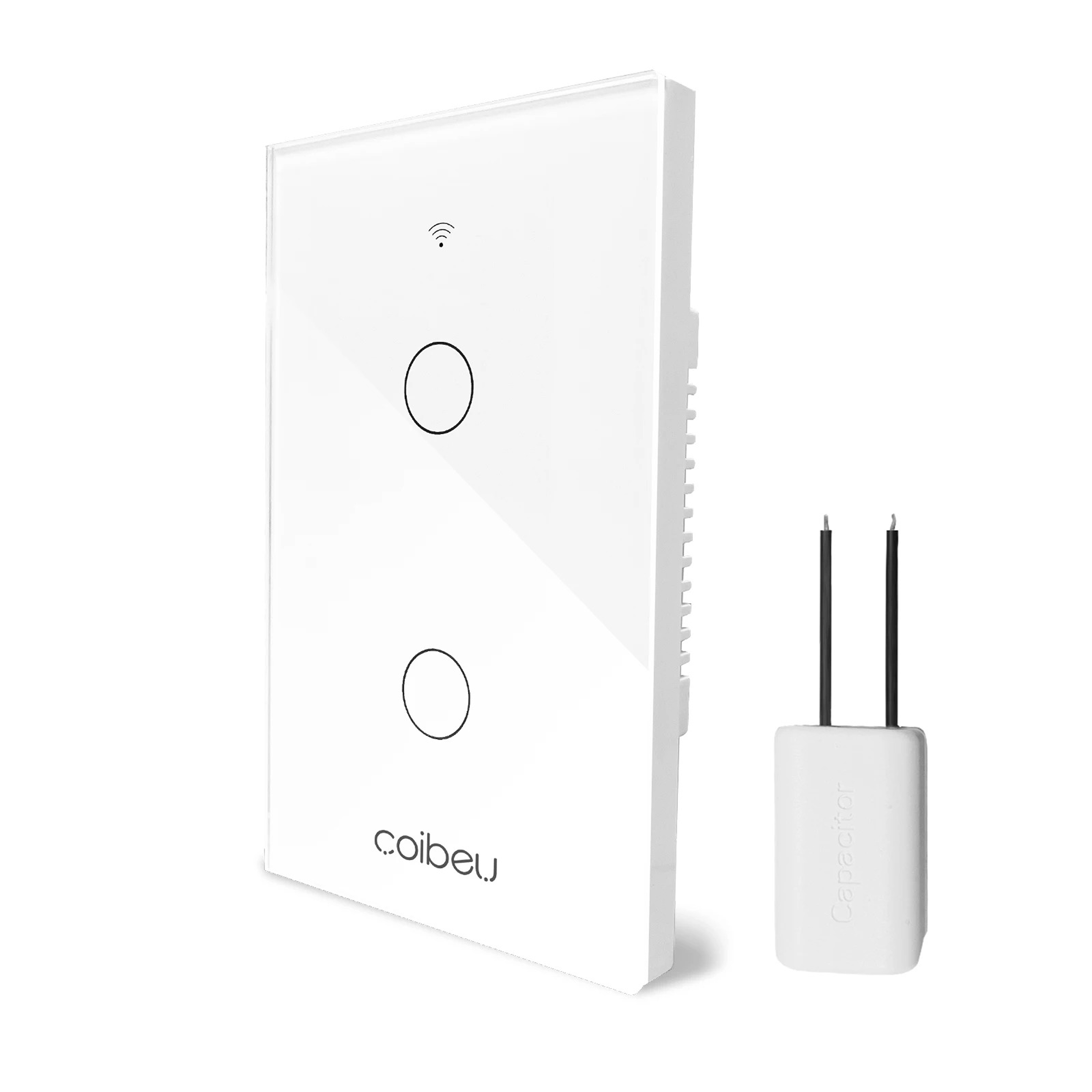 Interruptor inteligente WIFI 2 teclas imagem ilustrativa 2