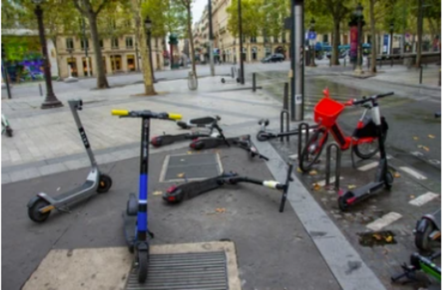 While these dockless micromobility options provided a convenient solution for short trips, they also brought chaos to the city: