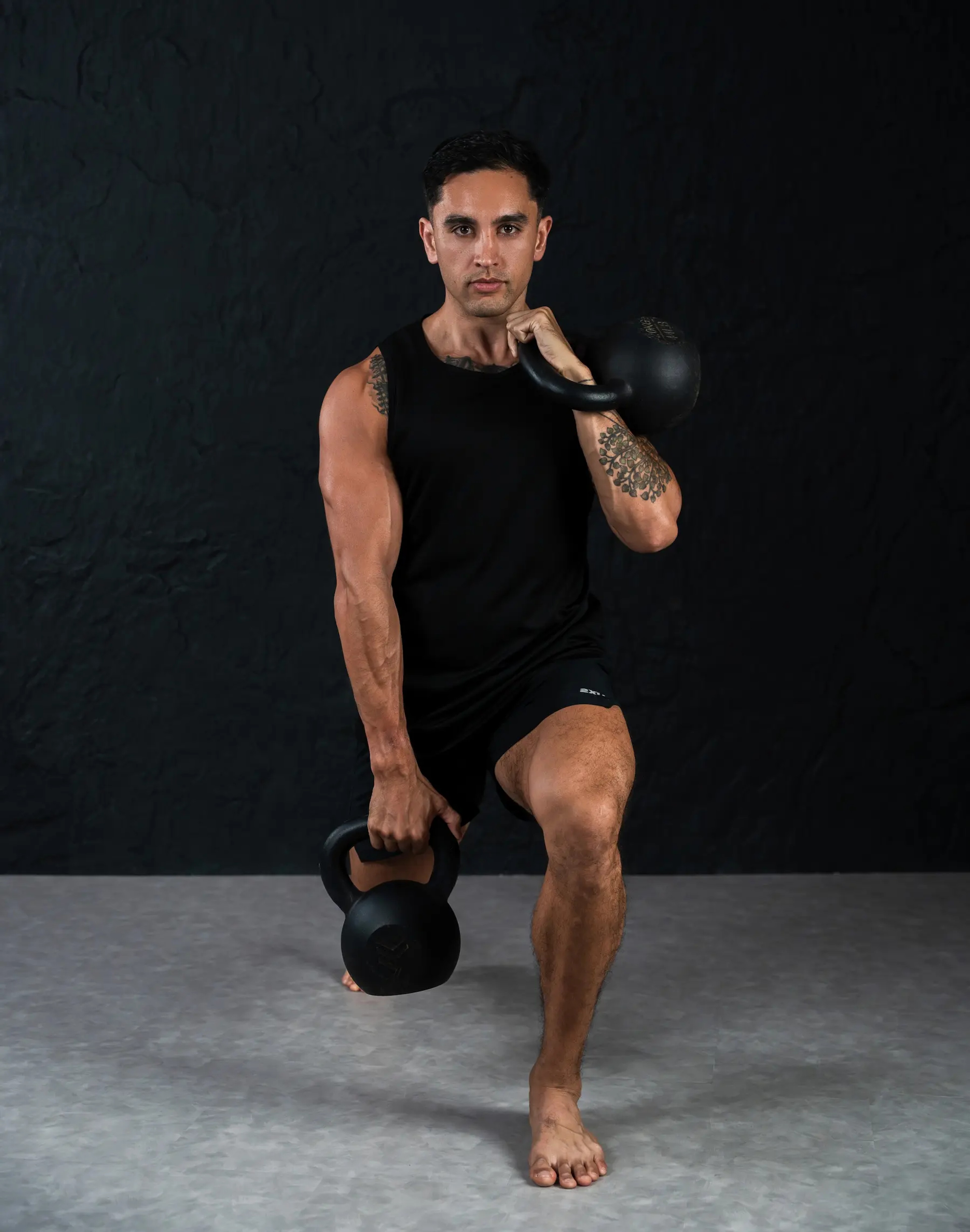 bodie teaching kettlebells