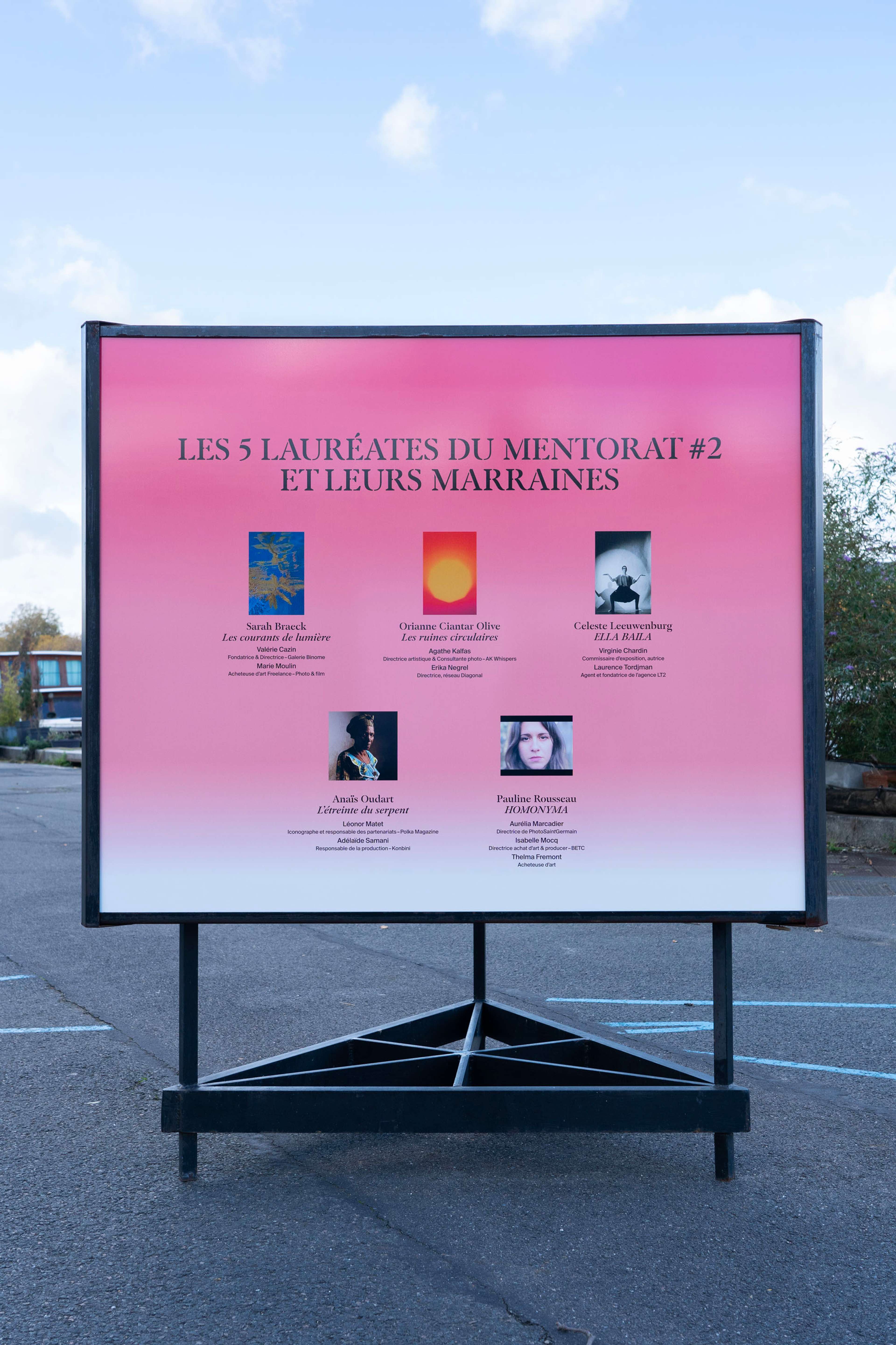 Festival PhotoSaintGermain - quai de Solférino - restitution du mentorat des filles de la photo | Sarah Braeck