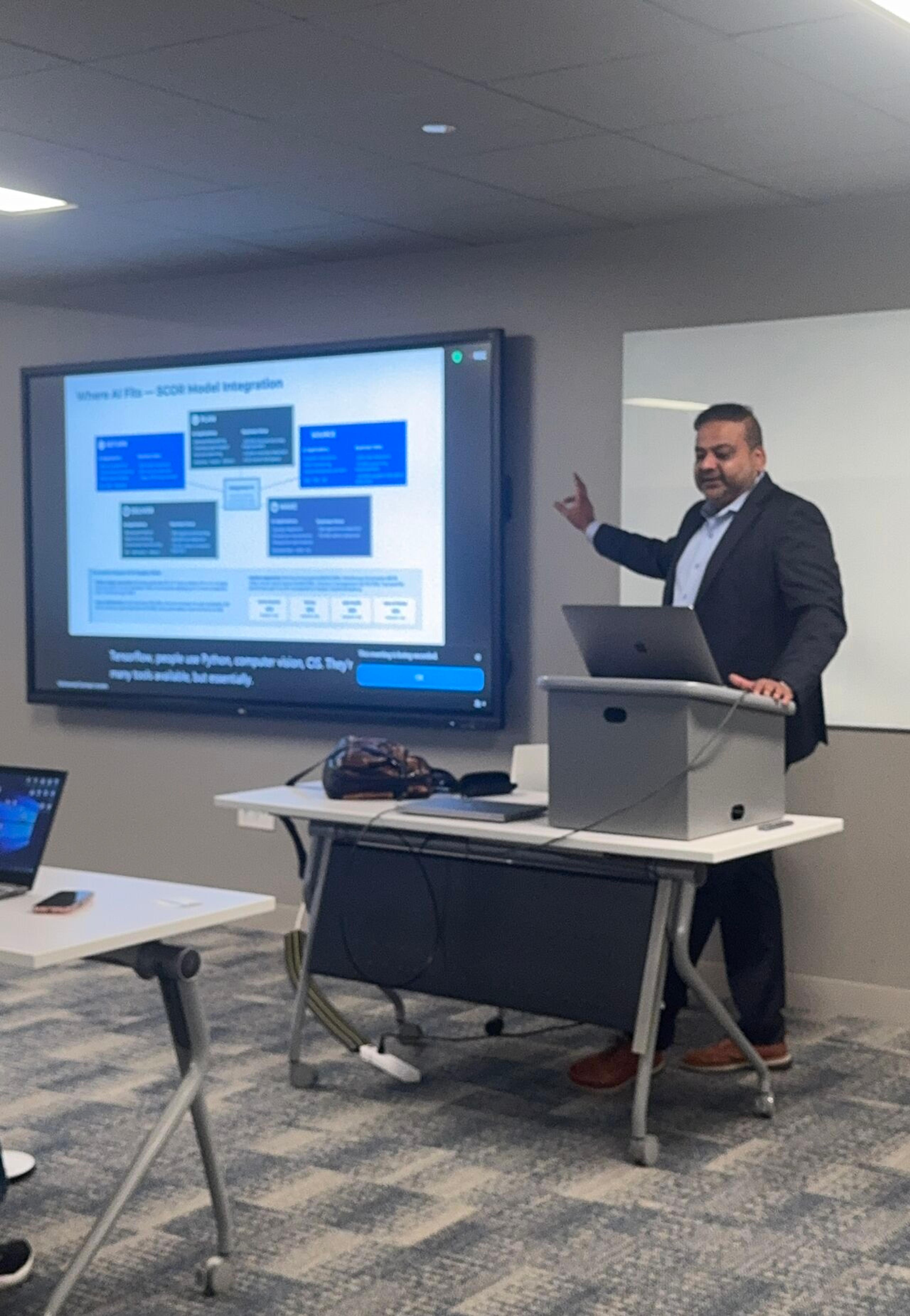 Georgetown University Supply Chain Design and Project Management, Nov 2025: Speech on Carveout and AI by Strategy MA