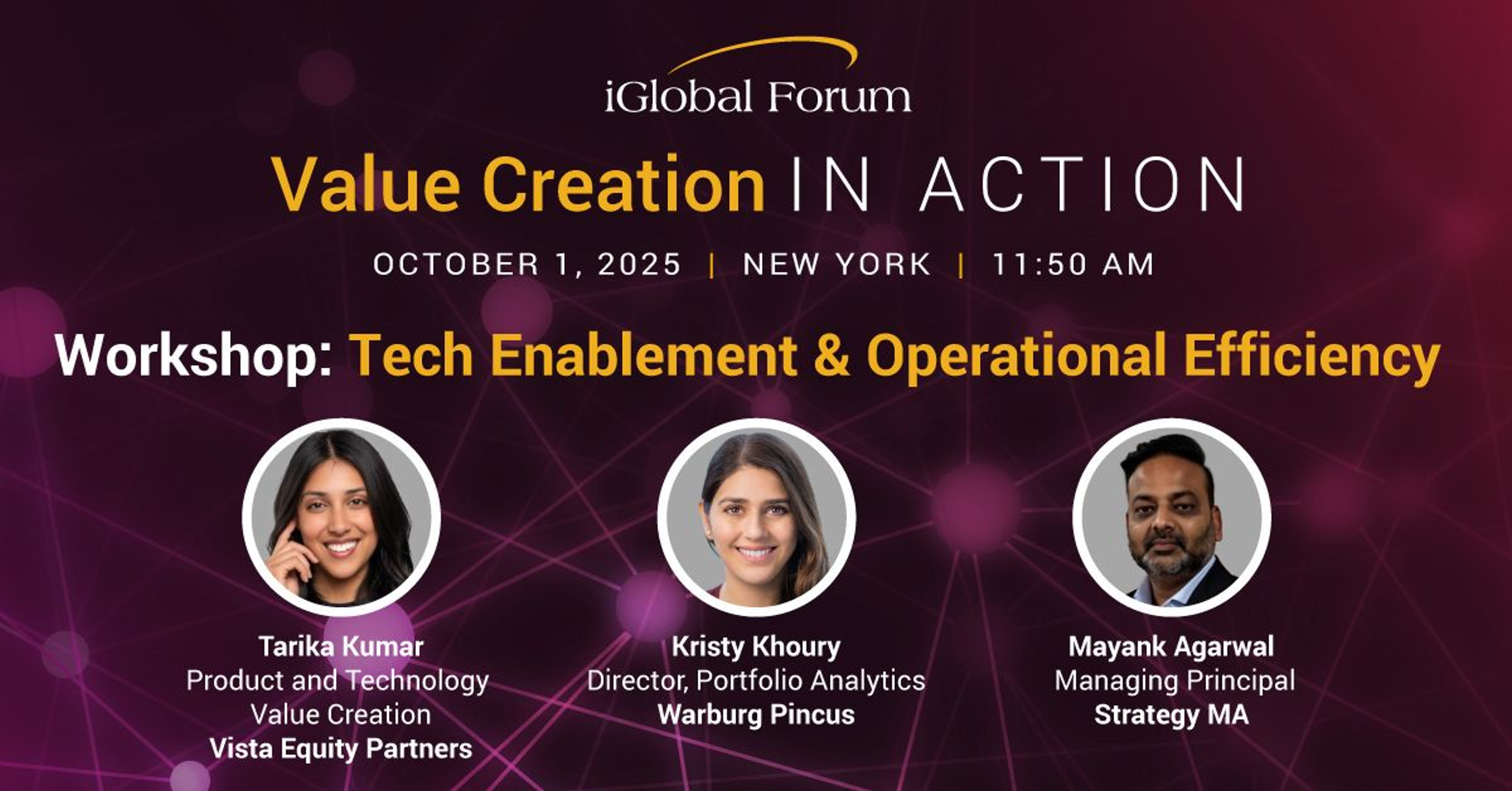 Georgetown University Supply Chain Design and Project Management, Nov 2025: Speech on Carveout and AI by Strategy MA