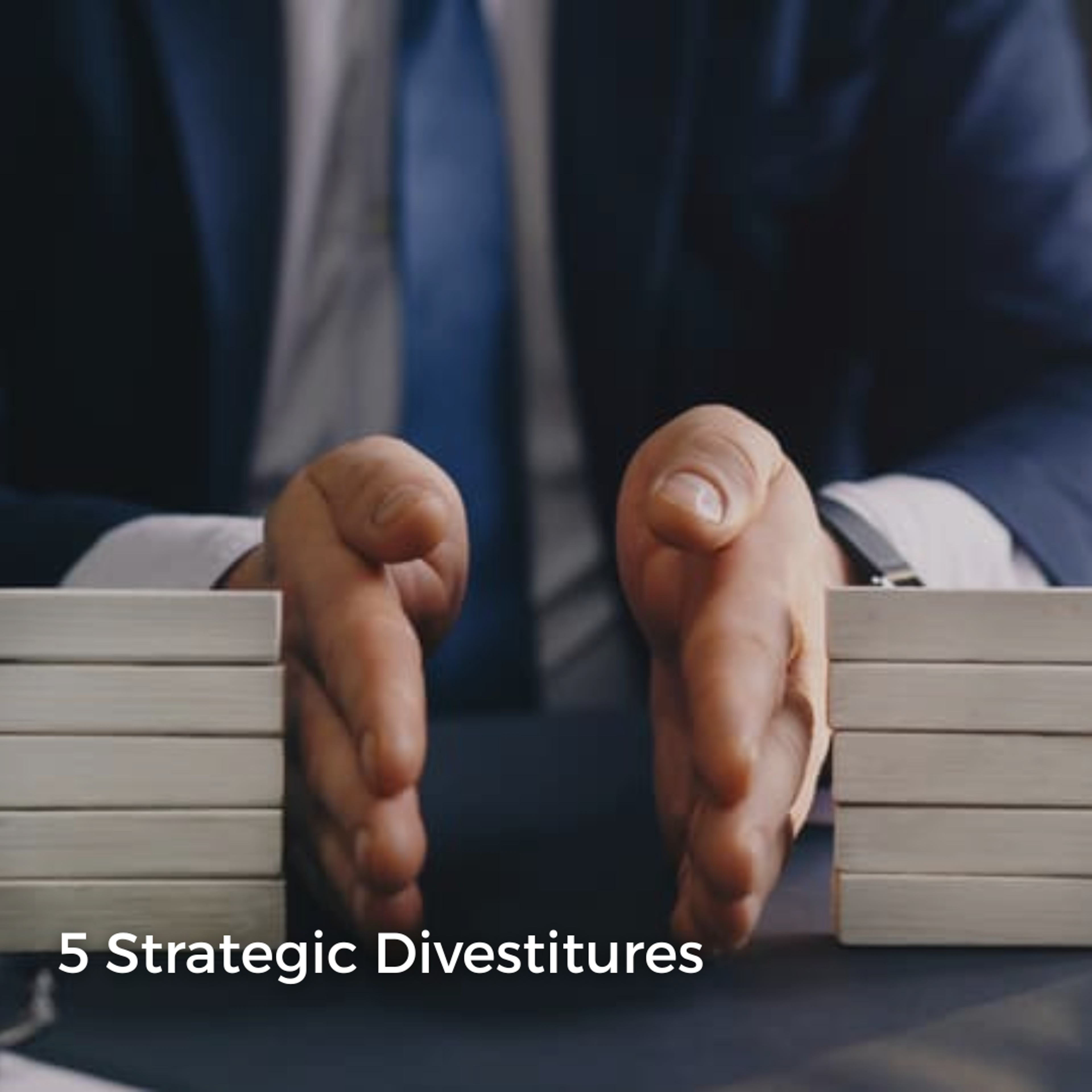 Created repeatable playbook from 5 divestitures, improving execution success-banner