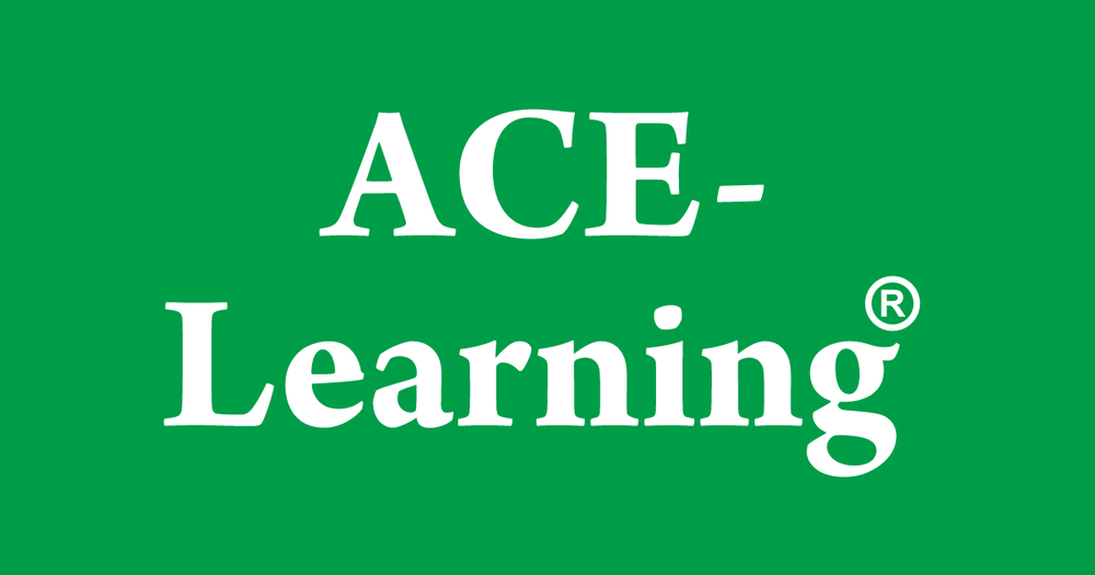 Screenshot of ACE-Learning Systems