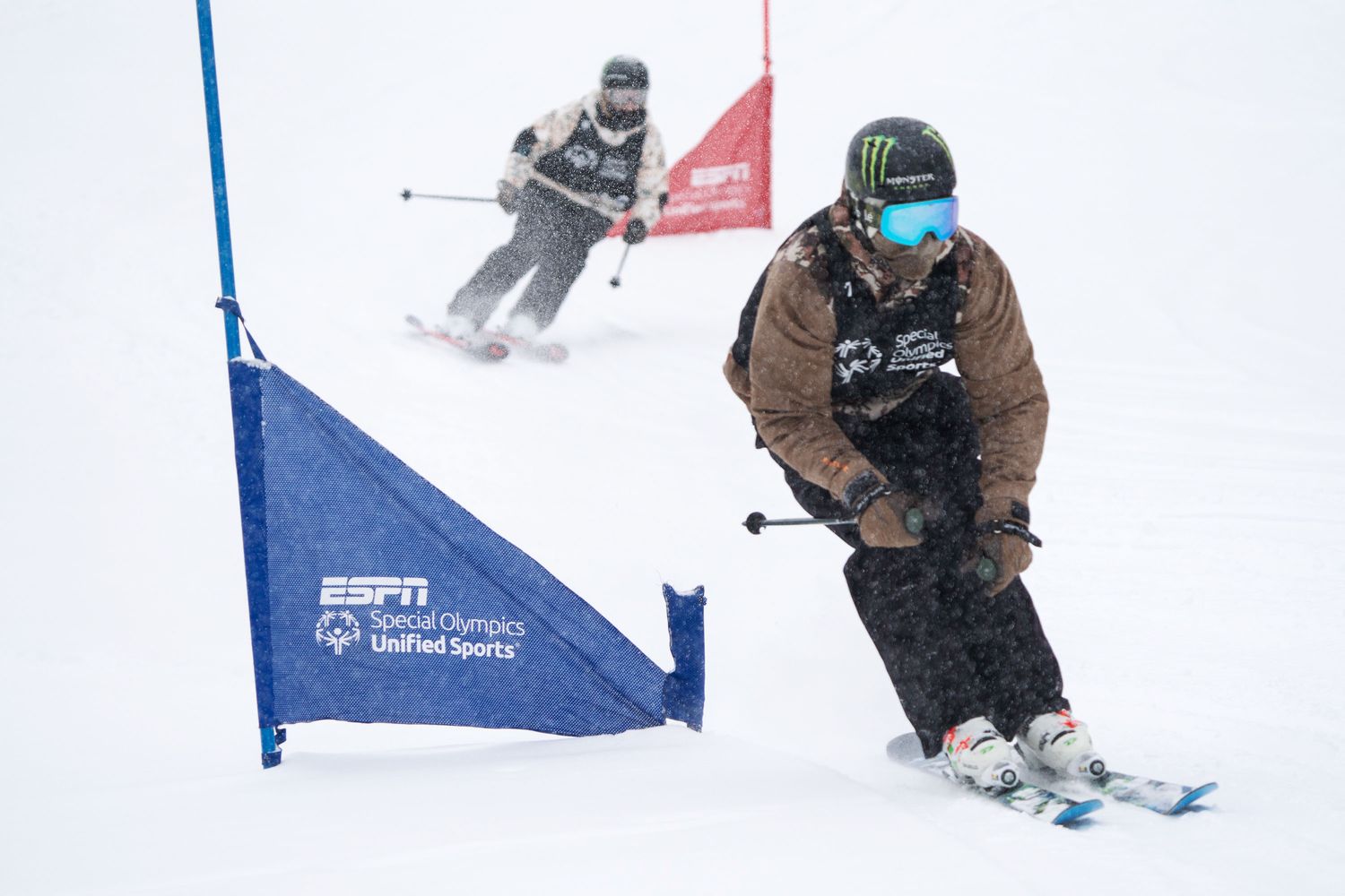 special olympics unified skiing and snowboarding