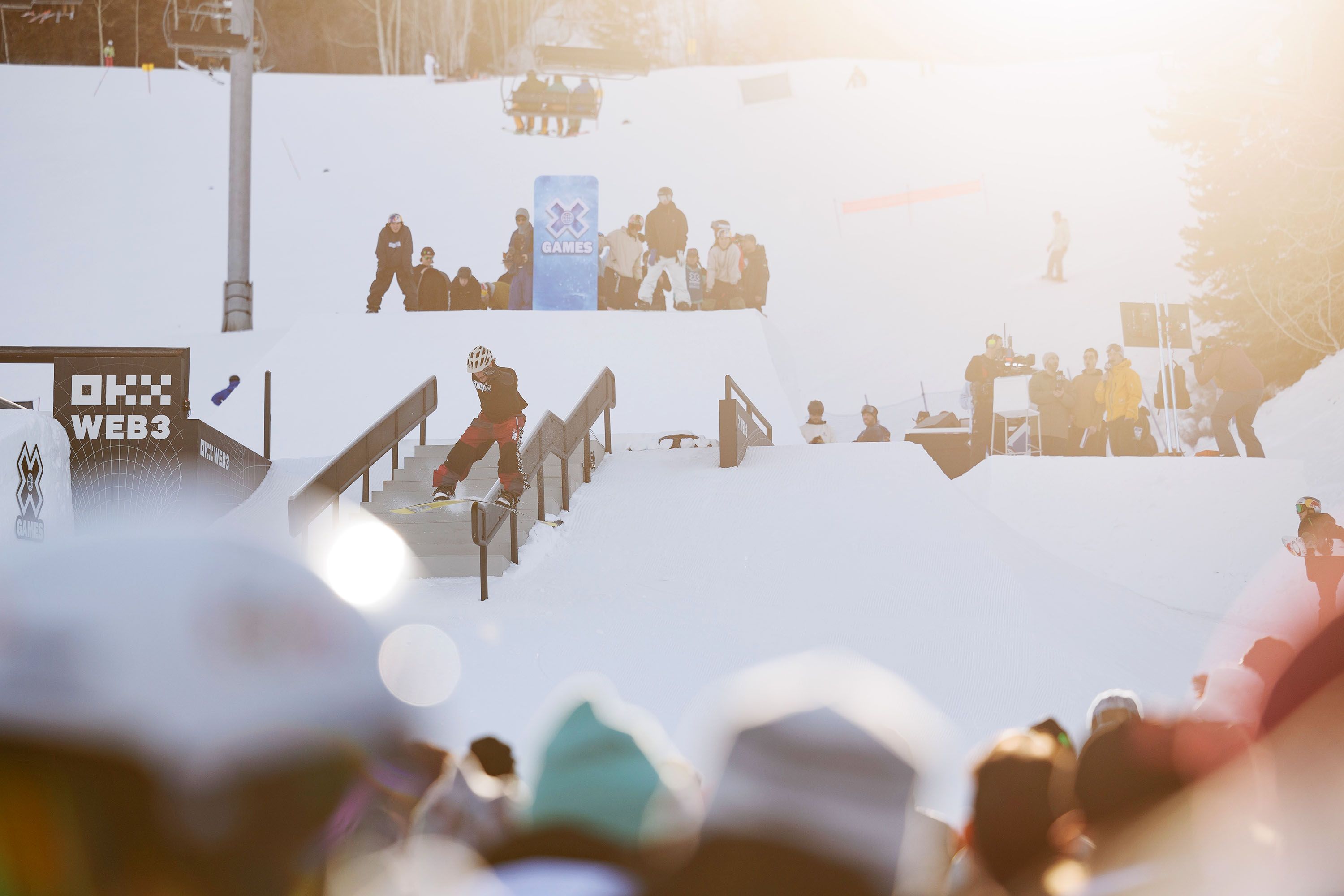 X Games Snowboard Street Style