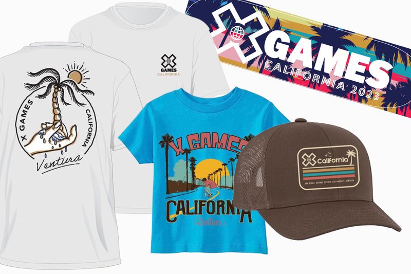 x games california merchandise