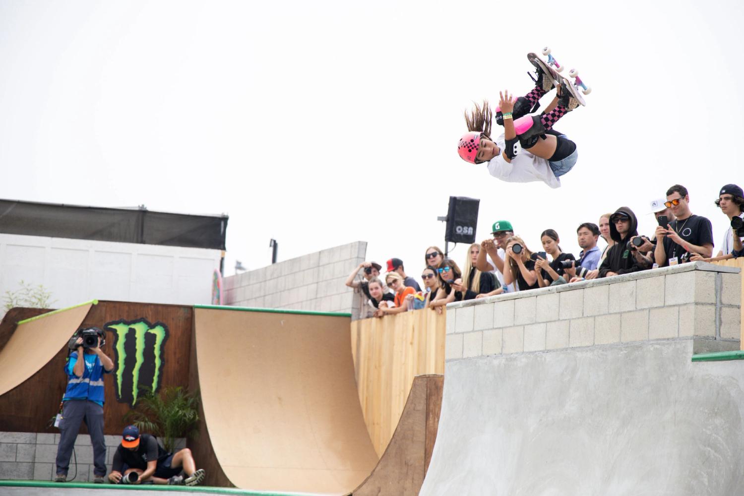 Women's Skateboard Park Final X Games