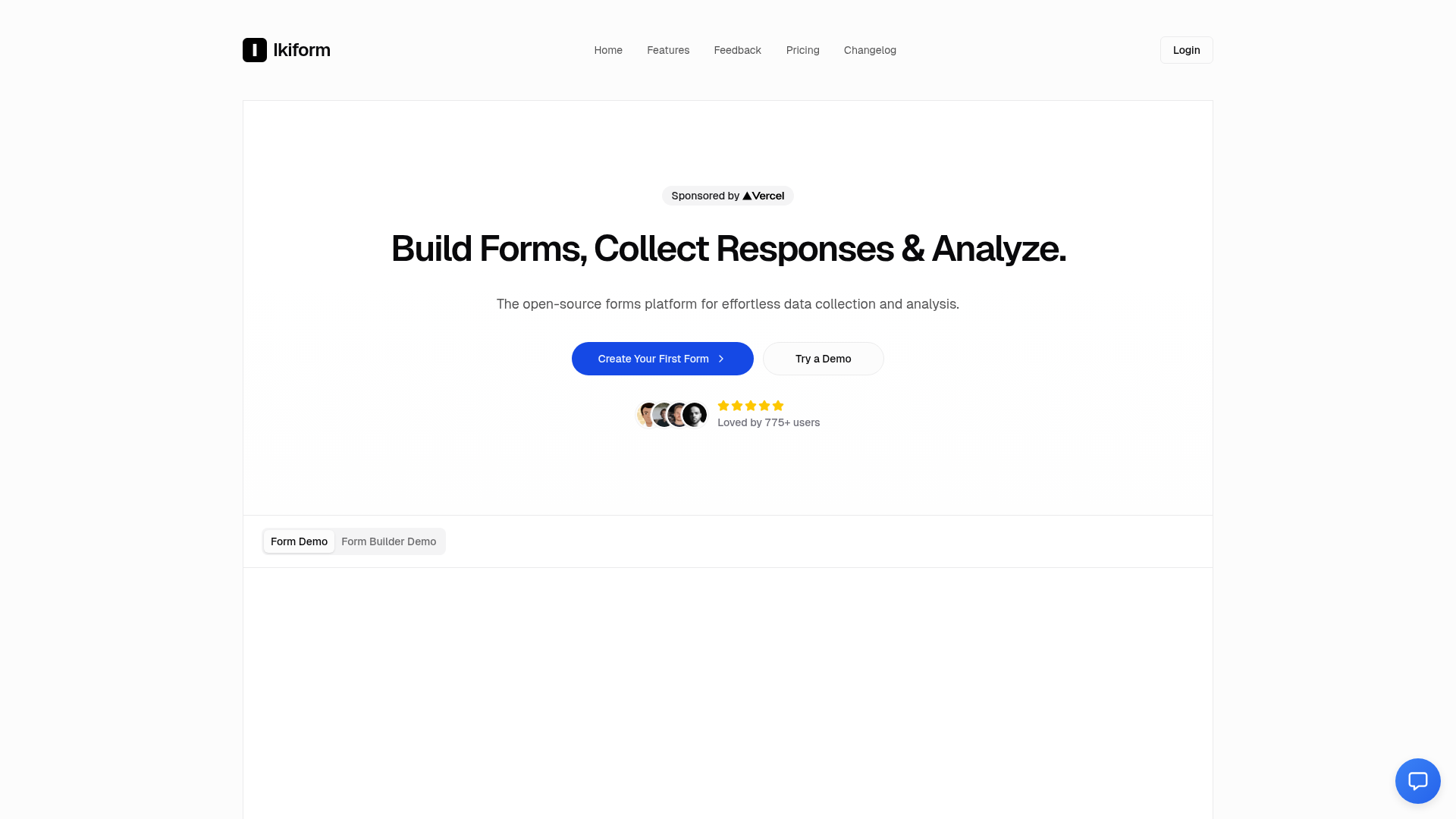 Ikiform Screenshot