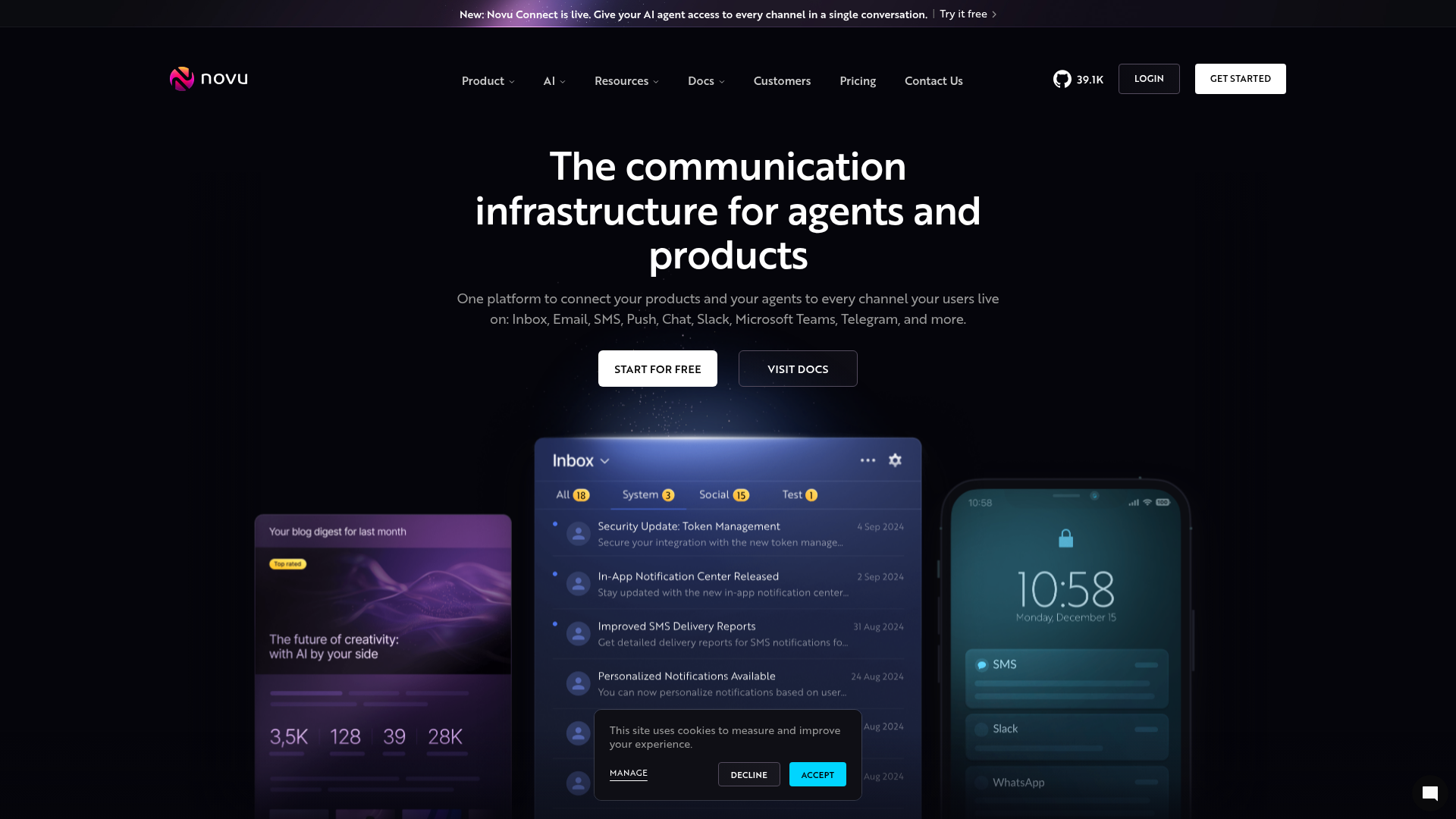 Novu Screenshot