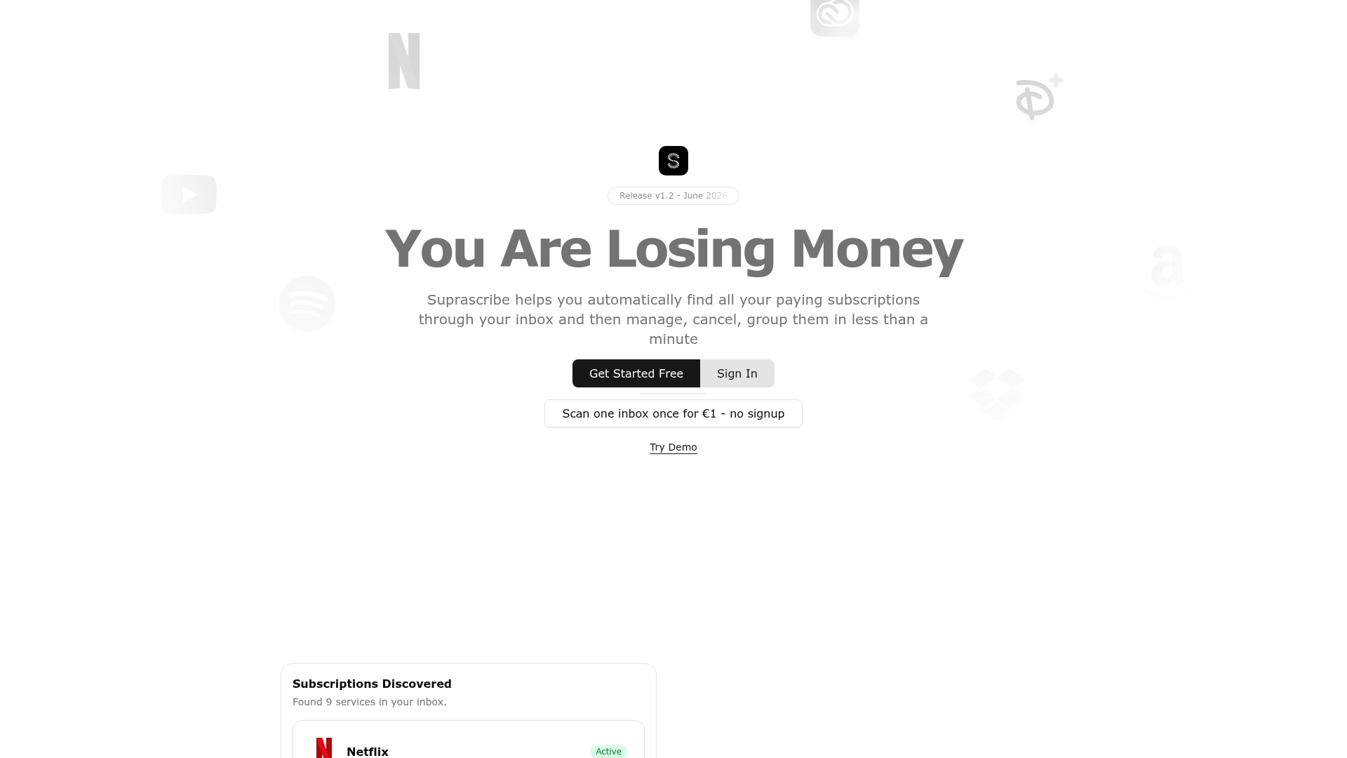 Suprascribe Screenshot