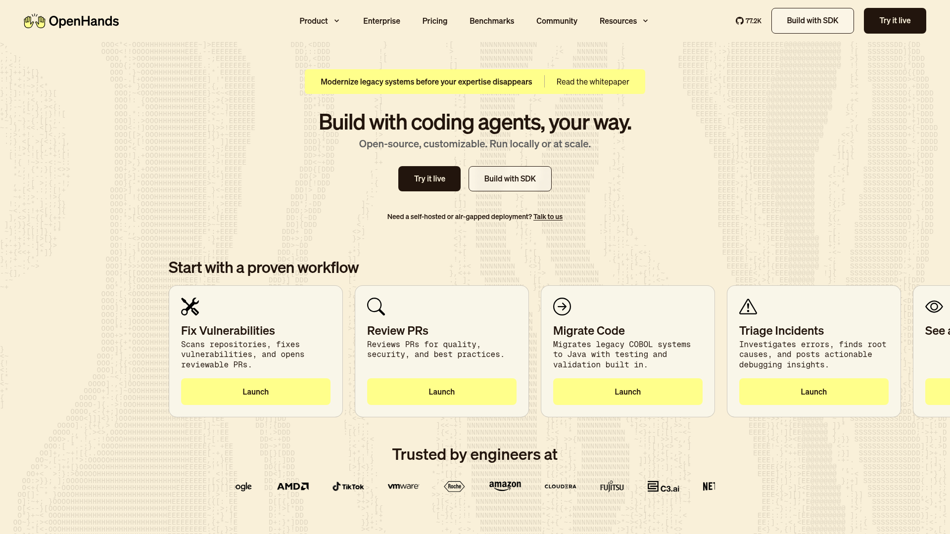 OpenHands Screenshot