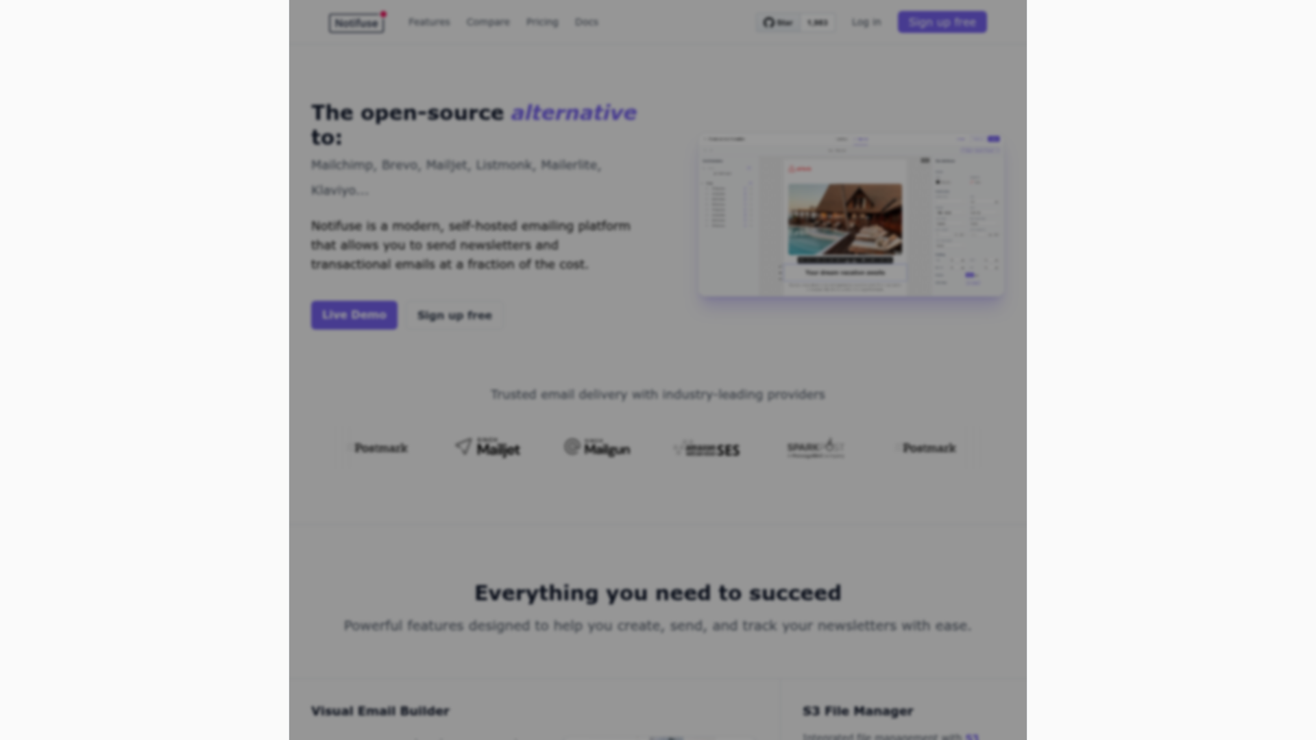Notifuse Screenshot
