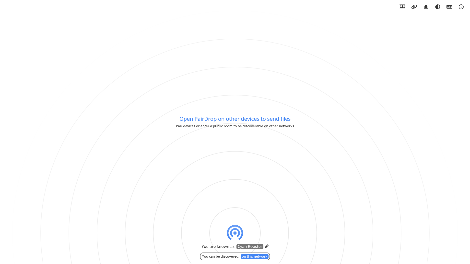 PairDrop Screenshot