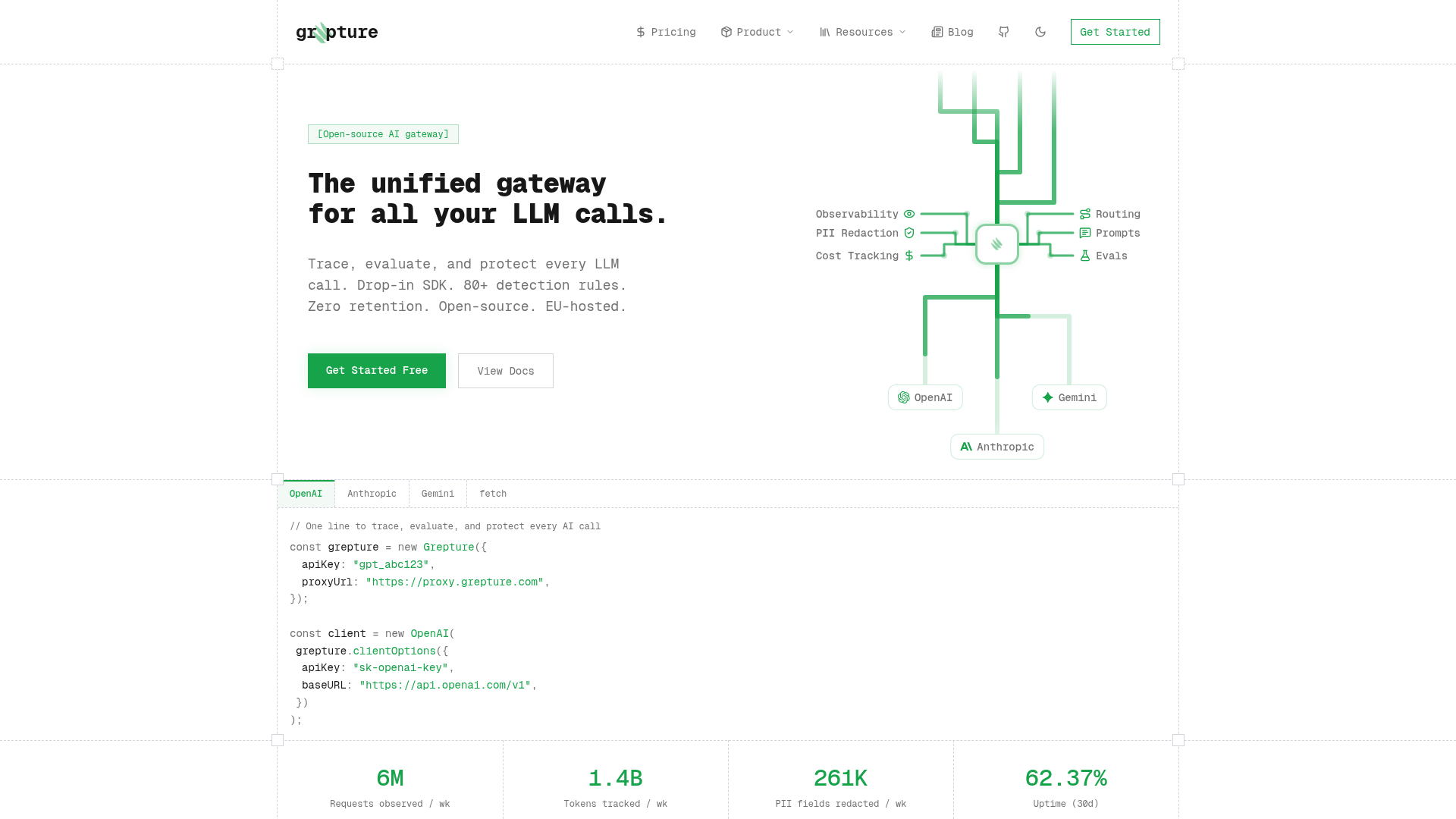 Grepture Screenshot