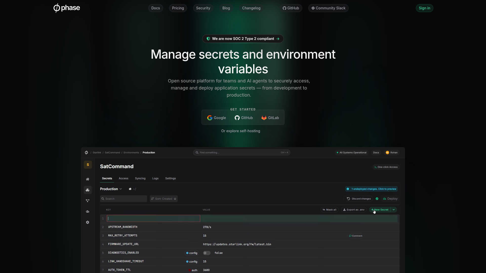 Phase Screenshot