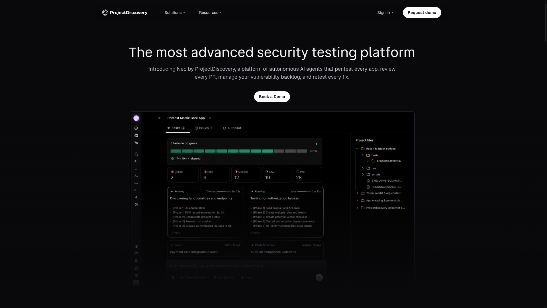 ProjectDiscovery Screenshot