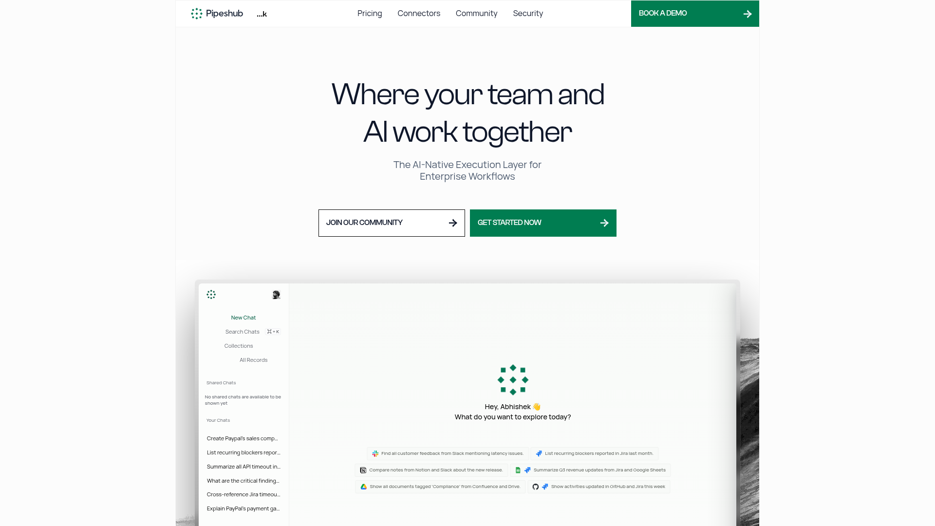 Pipeshub Screenshot