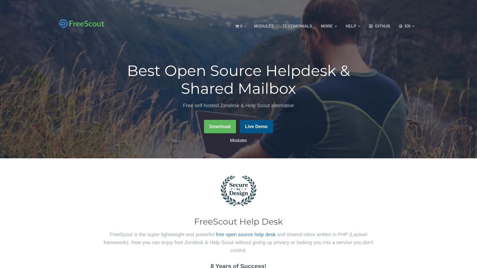 Freescout Screenshot