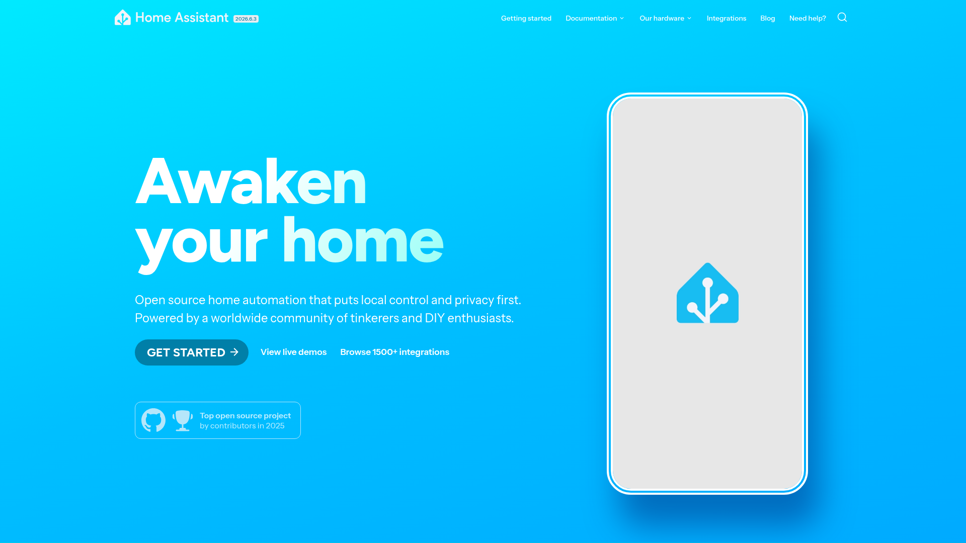 Home Assistant Screenshot