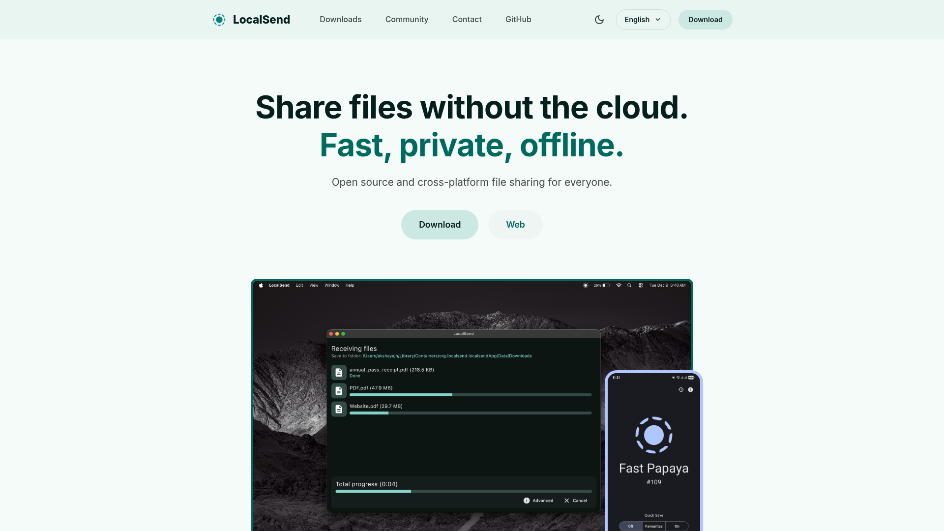 LocalSend Screenshot
