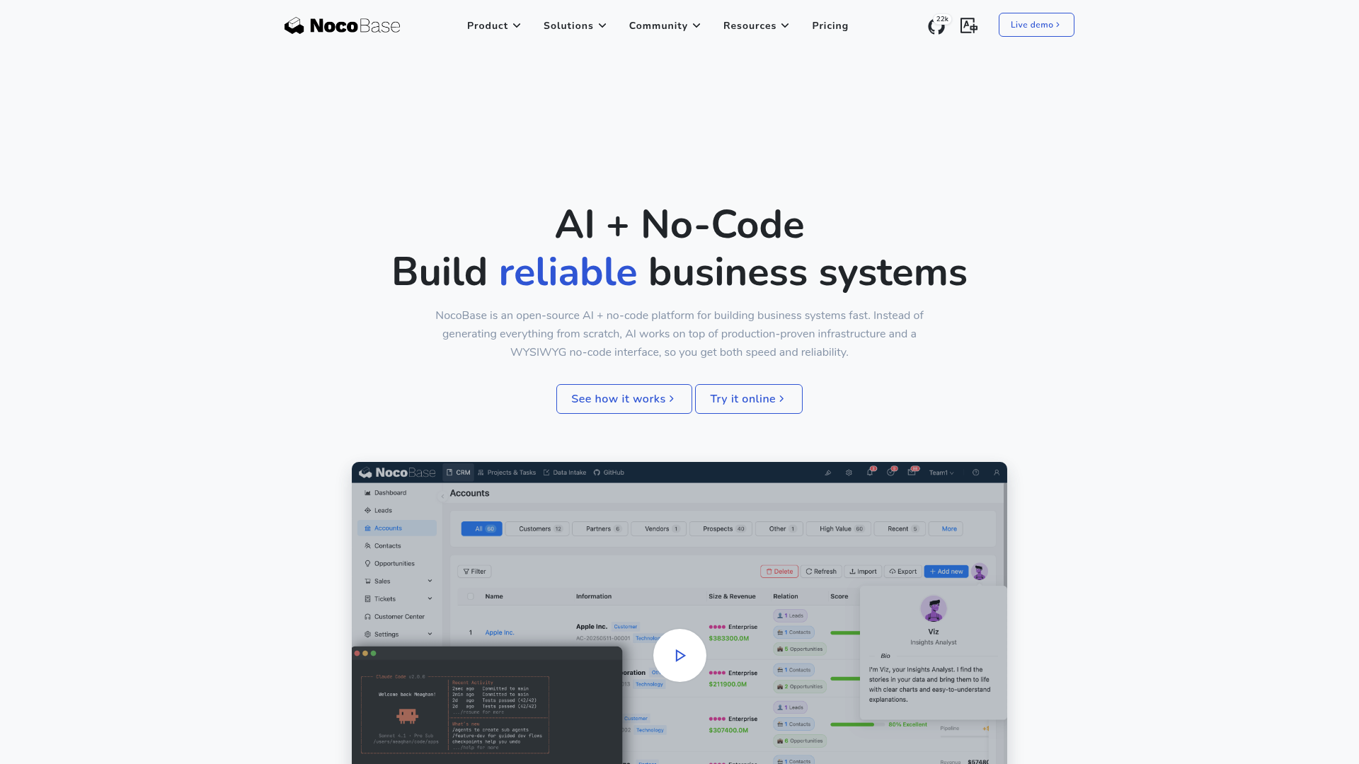 NocoBase Screenshot