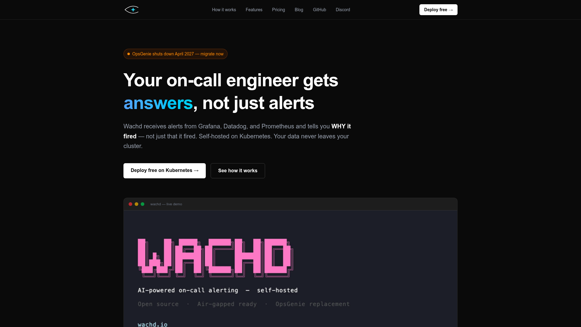 Wachd Screenshot