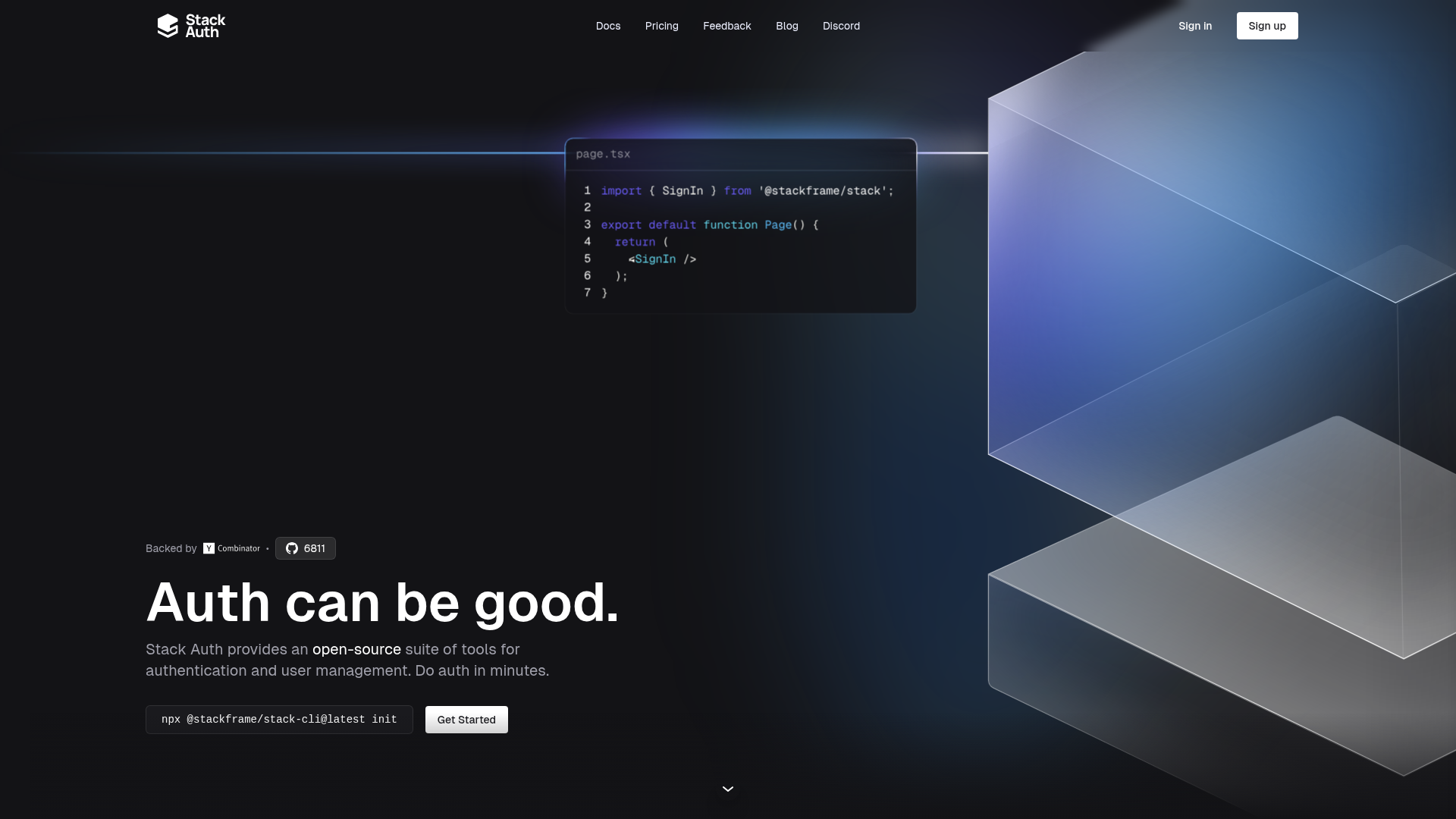 Stack Auth Screenshot