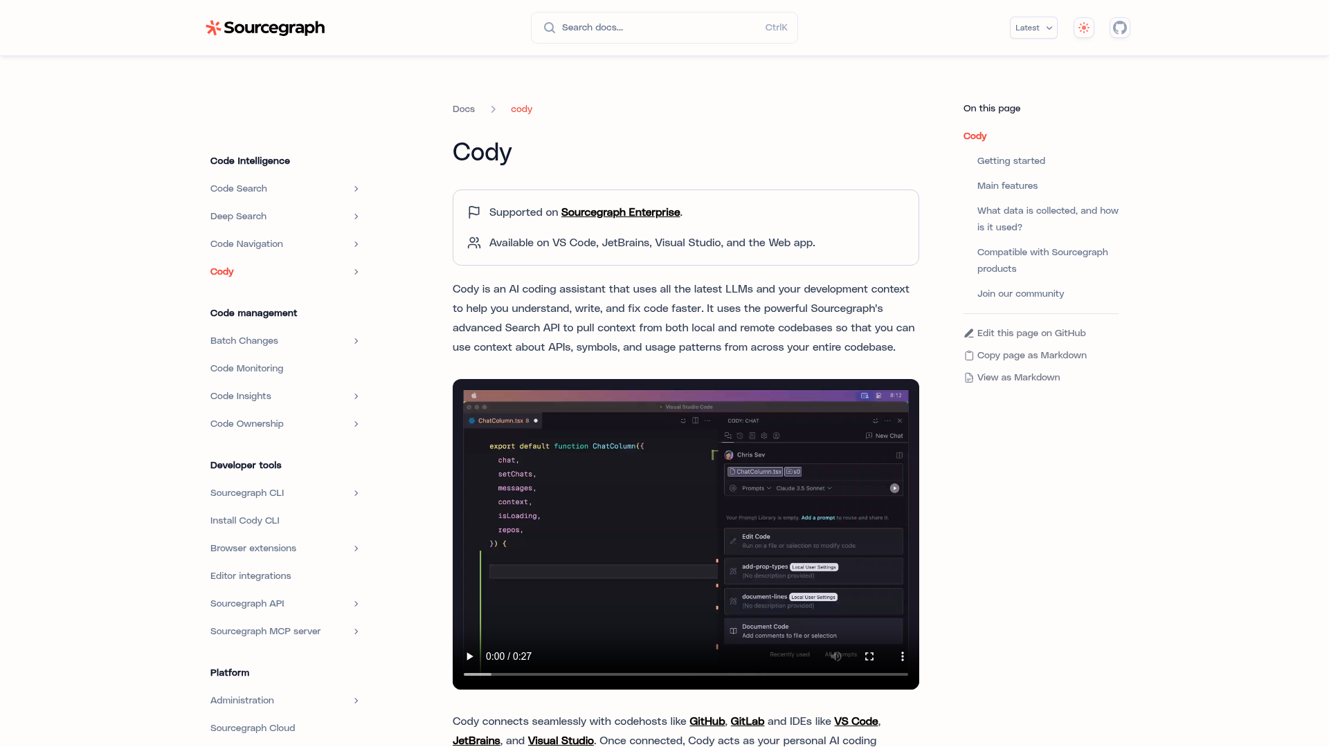 Cody Screenshot