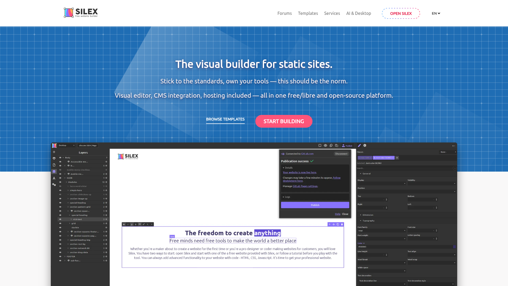 Silex Screenshot