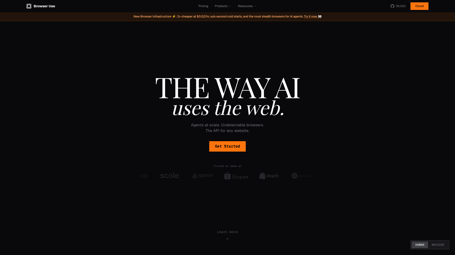 Browser Use Screenshot