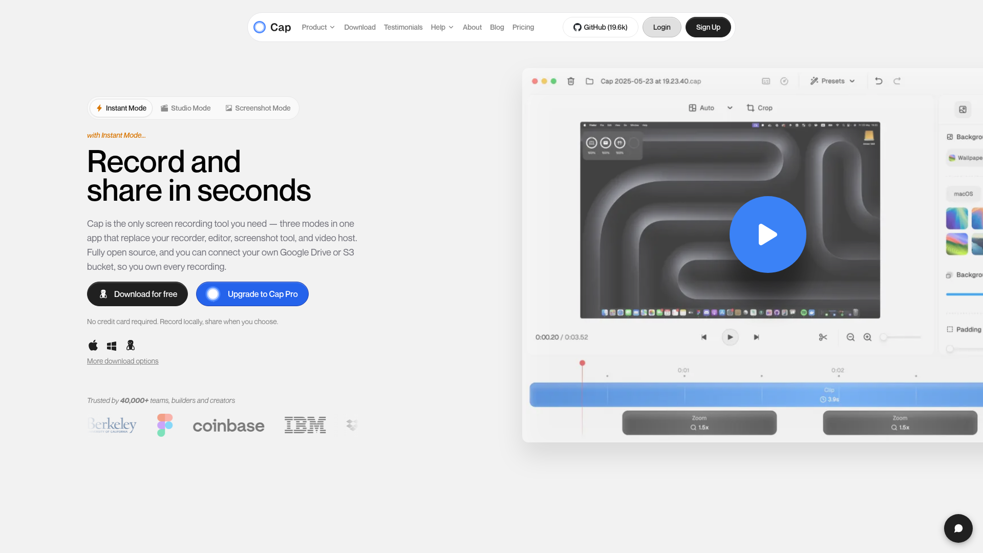 Cap Screenshot