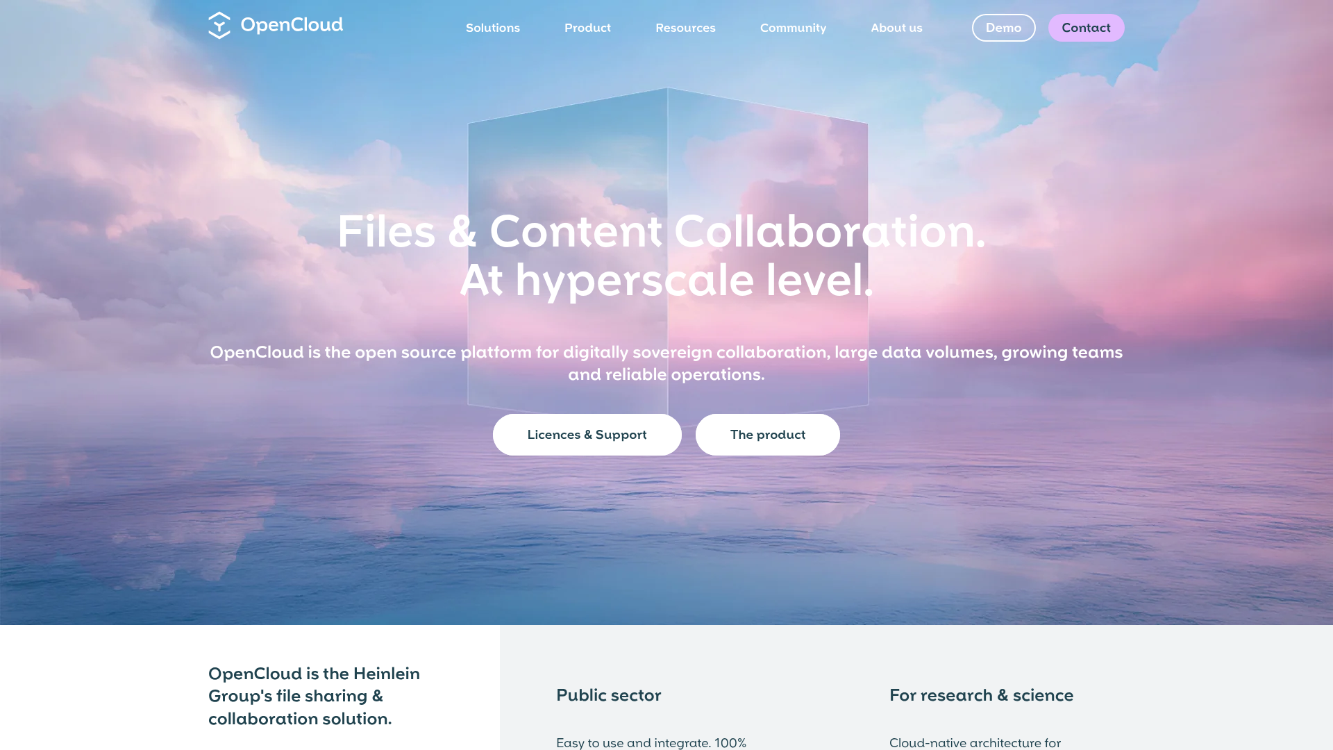 OpenCloud Screenshot