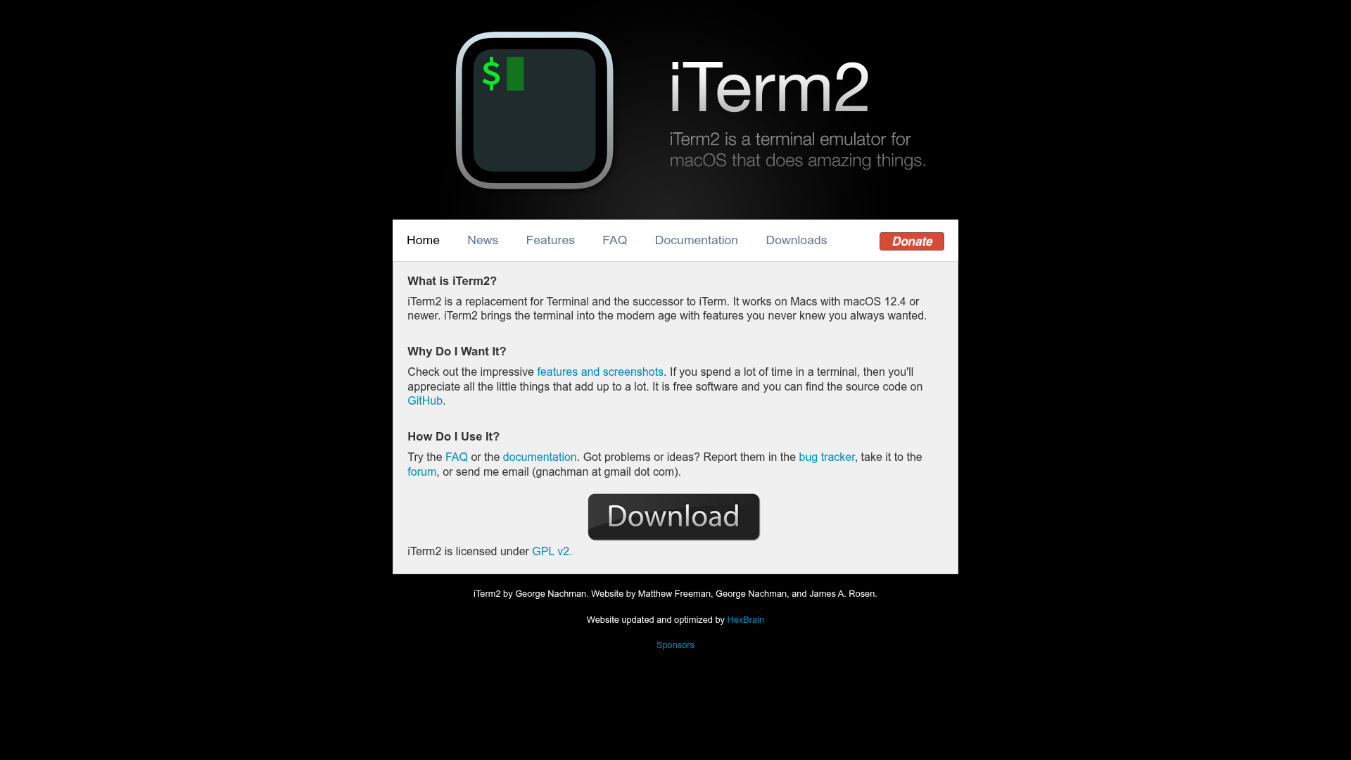 iTerm 2 Screenshot