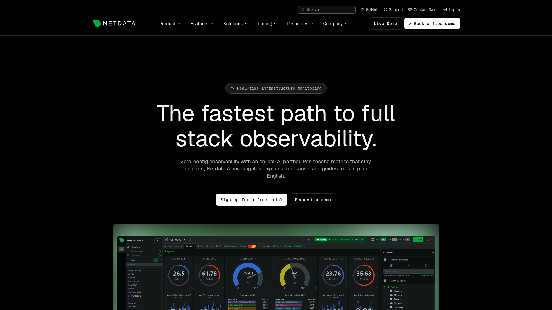 NetData Screenshot