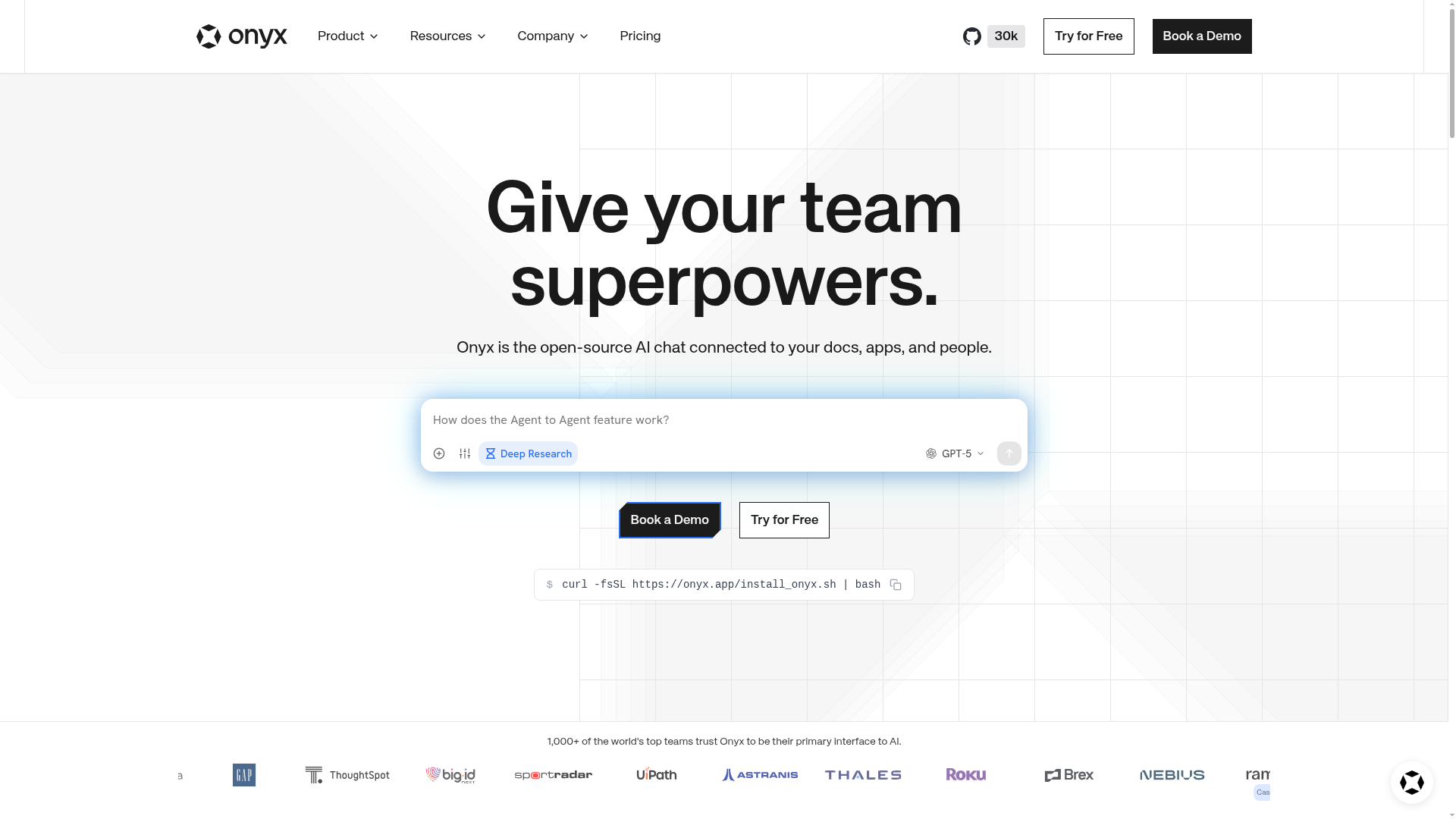 Onyx Screenshot