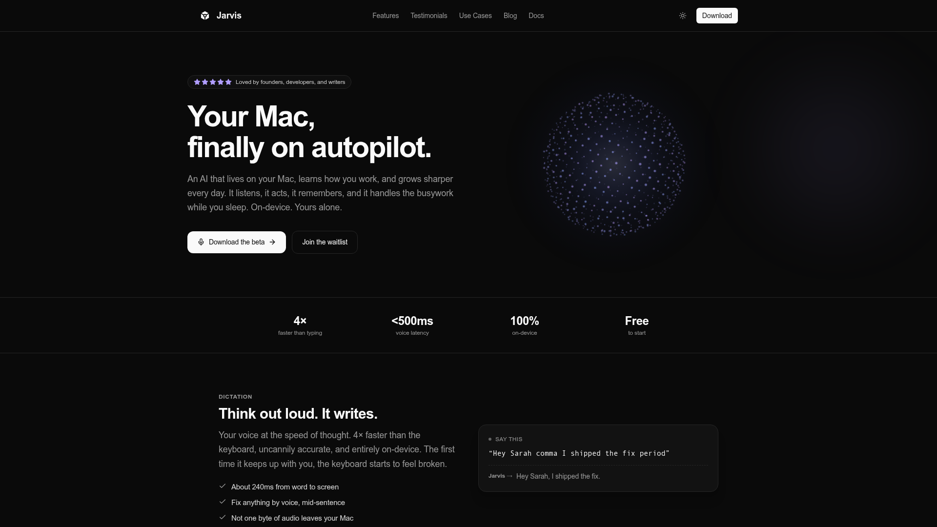 Jarvis Screenshot