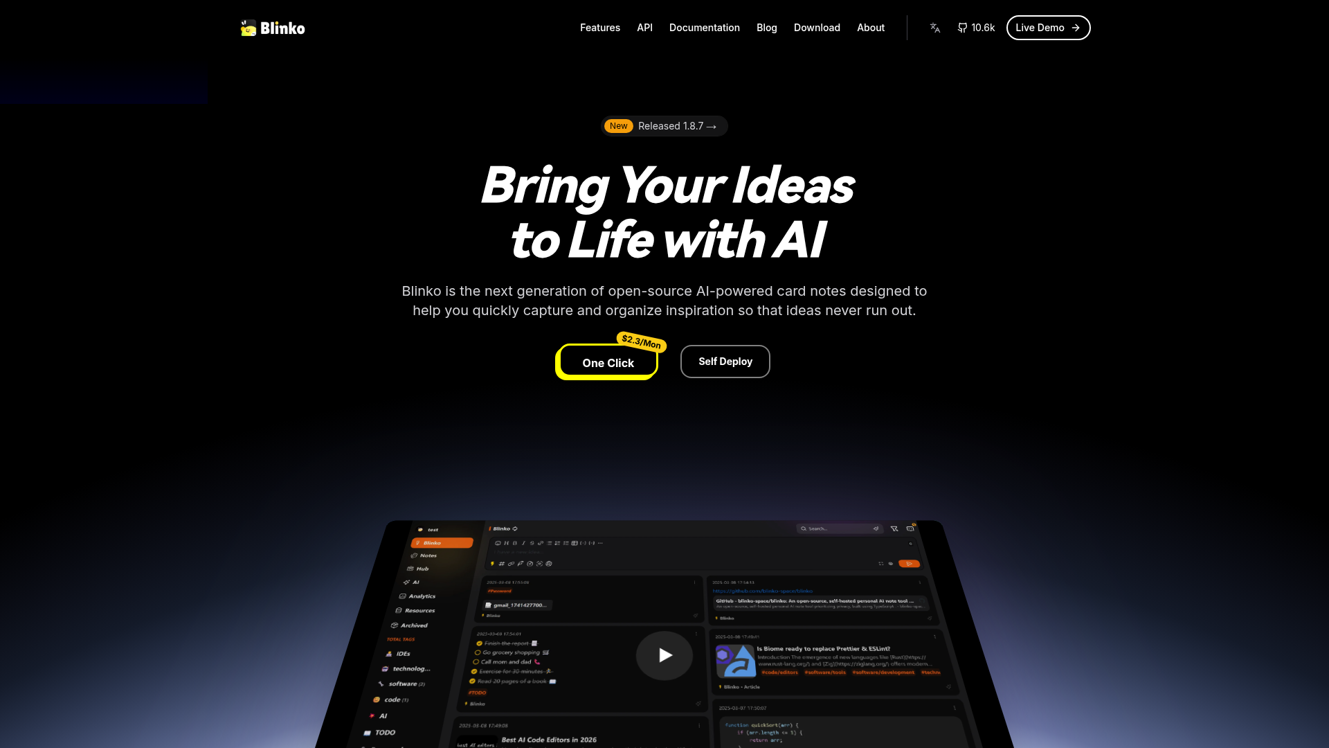 Blinko Screenshot