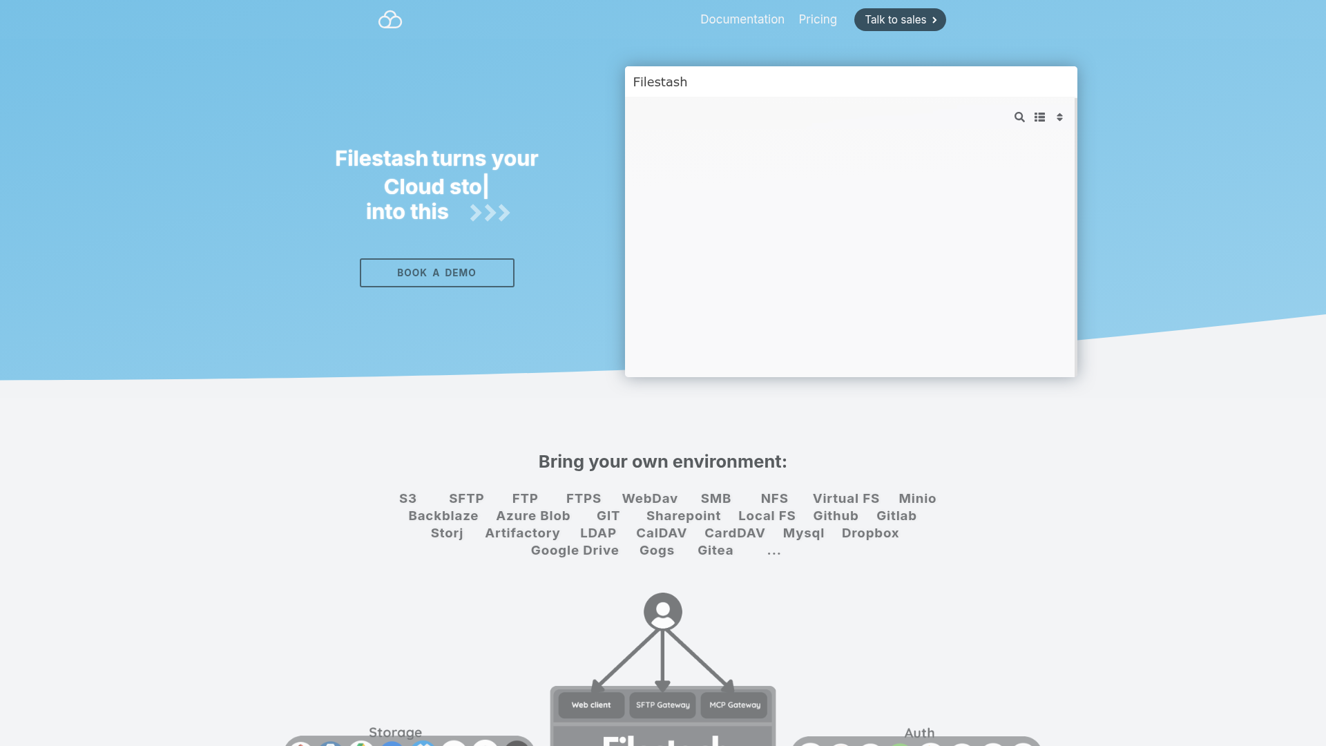 Filestash Screenshot