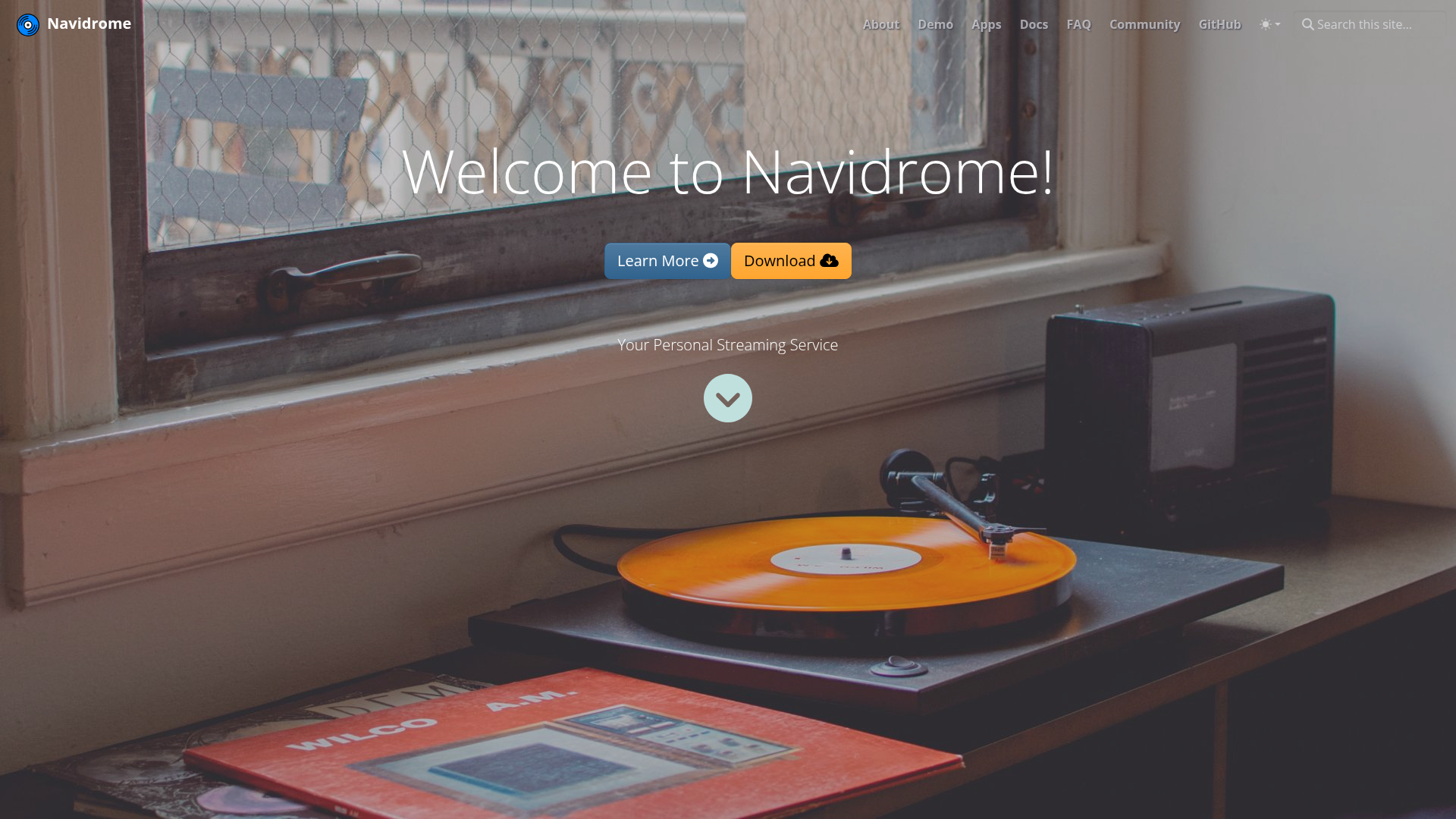 Navidrome Screenshot