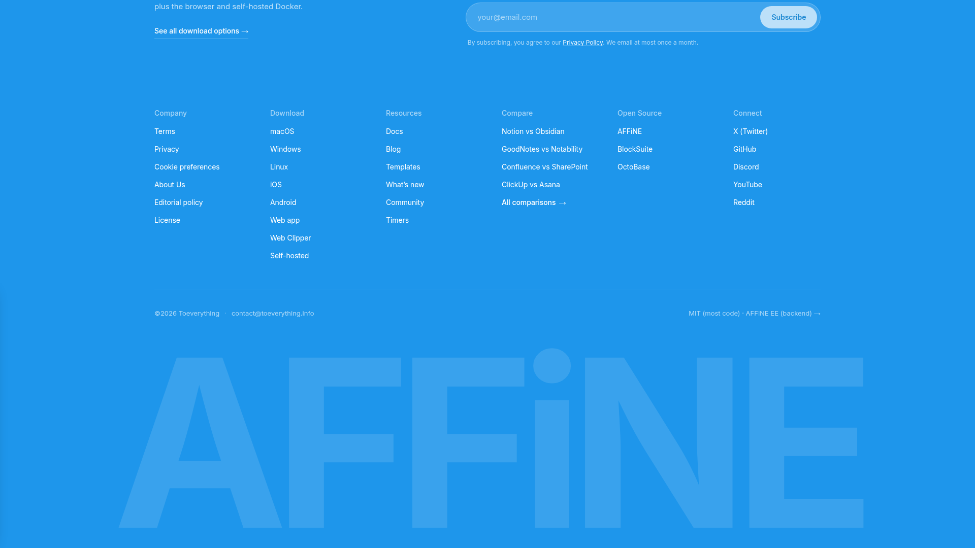 Affine Screenshot